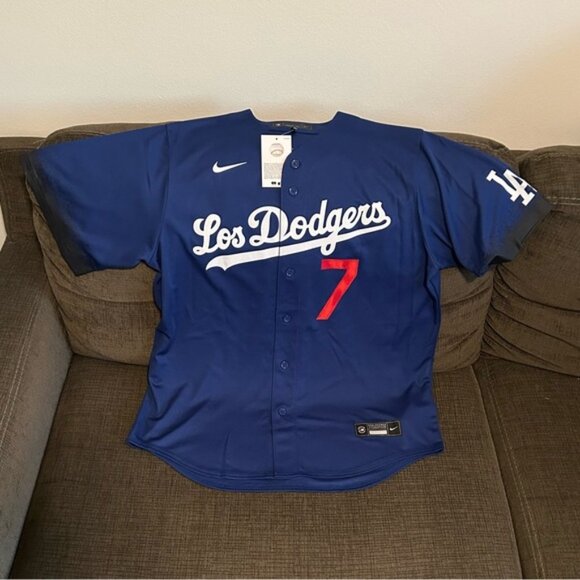 Nike Authentic Los Angeles Dodgers City Connect Julio Urias Jersey Men’s Sz: L - Picture 1 of 10